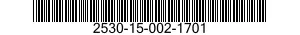 2530-15-002-1701 LINK,ANCHOR,BRAKE SHOE 2530150021701 150021701