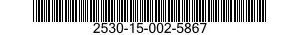 2530-15-002-5867 FLANGIA 2530150025867 150025867