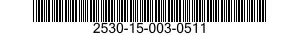 2530-15-003-0511 LEVA RINVIO 2530150030511 150030511
