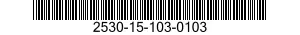 2530-15-103-0103 TRACK SHOE,VEHICULAR 2530151030103 151030103