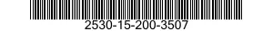 2530-15-200-3507 RUOTA COMPLETA 2530152003507 152003507