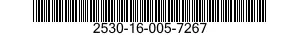 2530-16-005-7267 BOOT,VEHICULAR COMPONENTS 2530160057267 160057267