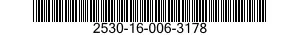 2530-16-006-3178 BOOT,VEHICULAR COMPONENTS 2530160063178 160063178