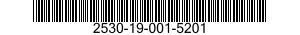 2530-19-001-5201 BRAKE SHOE SET 2530190015201 190015201