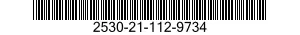 2530-21-112-9734 BRAKE SHOE 2530211129734 211129734