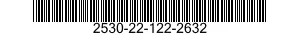 2530-22-122-2632 TIE ROD END,STEERING 2530221222632 221222632