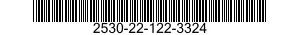 2530-22-122-3324 COUPLING HALF,QUICK DISCONNECT 2530221223324 221223324