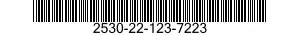 2530-22-123-7223 BOLT,U 2530221237223 221237223