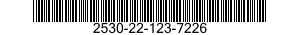 2530-22-123-7226 BOLT,U 2530221237226 221237226