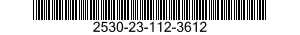 2530-23-112-3612 WHEEL STUD. 2530231123612 231123612