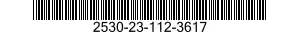 2530-23-112-3617 HUP CAP. 2530231123617 231123617