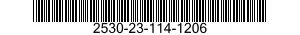 2530-23-114-1206 CYLINDER 2530231141206 231141206