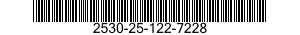 2530-25-122-7228  2530251227228 251227228