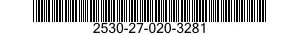 2530-27-020-3281 PLATE,BACKING,BRAKE 2530270203281 270203281