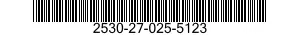 2530-27-025-5123 ROD,ALIGNING,VEHICULAR AXLE 2530270255123 270255123