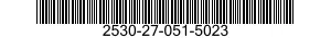 2530-27-051-5023 BRAKE SHOE SET 2530270515023 270515023