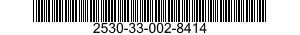 2530-33-002-8414 DISK BRAKE SHOE SET 2530330028414 330028414