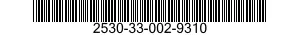 2530-33-002-9310 ROD,ALIGNING,VEHICULAR AXLE 2530330029310 330029310