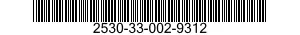 2530-33-002-9312 TIE ROD,STEERING 2530330029312 330029312
