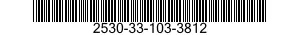 2530-33-103-3812 MOLDING,PLASTIC 2530331033812 331033812