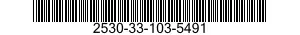 2530-33-103-5491 BRAKE LINING KIT 2530331035491 331035491