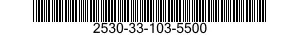 2530-33-103-5500 BRAKE LINING KIT 2530331035500 331035500