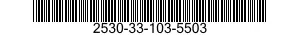 2530-33-103-5503 BRAKE LINING KIT 2530331035503 331035503