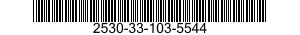 2530-33-103-5544 BRAKE LINING KIT 2530331035544 331035544