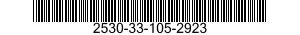 2530-33-105-2923 BRAKE LINING KIT 2530331052923 331052923