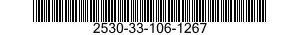 2530-33-106-1267 BRAKE LINING KIT 2530331061267 331061267