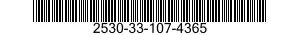 2530-33-107-4365 DISK BRAKE SHOE SET 2530331074365 331074365