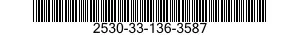 2530-33-136-3587 WHEEL,SOLID RUBBER TIRE 2530331363587 331363587