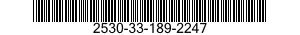 2530-33-189-2247 BRAKE SHOE 2530331892247 331892247