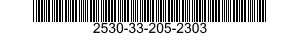 2530-33-205-2303 PLATE,WEAR,BRAKE SHOE 2530332052303 332052303