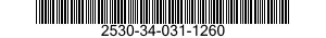 2530-34-031-1260 HOUSING,VEHICULAR STEERING GEAR 2530340311260 340311260