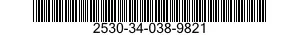 2530-34-038-9821 LINING SET,FRICTION 2530340389821 340389821