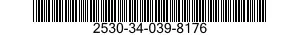2530-34-039-8176 HUB CAP,WHEEL 2530340398176 340398176