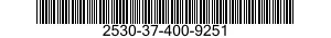 2530-37-400-9251  2530374009251 374009251