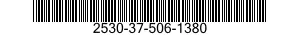 2530-37-506-1380 TRACK SHOE,VEHICULAR 2530375061380 375061380