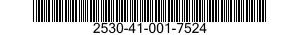 2530-41-001-7524 LINK,ACTUATING BRAKE,VEHICULAR 2530410017524 410017524