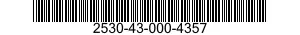 2530-43-000-4357 ARM ASSEMBLY,PIVOT,TRACK SUSPENSION 2530430004357 430004357