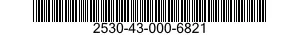 2530-43-000-6821 BRAKE BAND AND LINING 2530430006821 430006821
