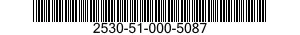 2530-51-000-5087 CYLINDER ASSEMBLY,HYDRAULIC BRAKE,MASTER 2530510005087 510005087