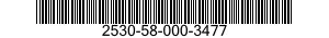 2530-58-000-3477 TIE ROD,STEERING 2530580003477 580003477