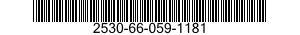 2530-66-059-1181 WHEEL,SOLID RUBBER TIRE 2530660591181 660591181