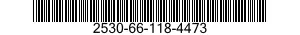 2530-66-118-4473 DISK BRAKE SHOE SET 2530661184473 661184473