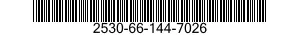 2530-66-144-7026 MOUNT,RESILIENT,GENERAL PURPOSE 2530661447026 661447026