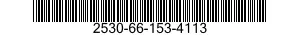 2530-66-153-4113 BOOT,VEHICULAR COMPONENTS 2530661534113 661534113