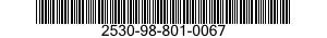 2530-98-801-0067 SHAFT 2530988010067 988010067