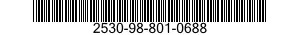 2530-98-801-0688 PLATE,BACKING,BRAKE 2530988010688 988010688